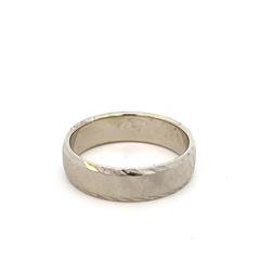 14K White Gold Ring 6.42g Size:10.5
